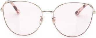 Alexander McQueen Cat-eye Zonnebril - Dames - Zonnebrillen - Roze - ONE Size - Accessoires