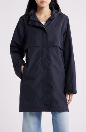 Ilse Jacobsen City Raincoat in Dark Indigo at Nordstrom, Size 14 Us