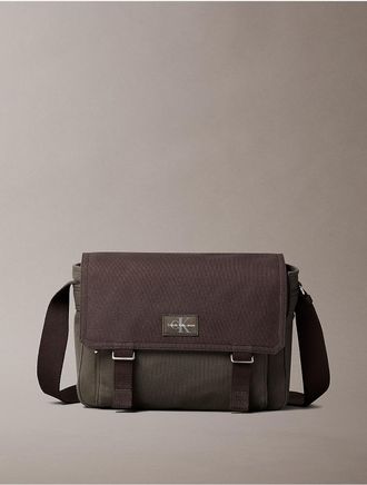 Calvin Klein Jeans Calvin Klein Mens Workwear Messenger Bag - Grey - OS