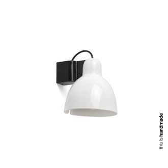 Netlighting Venice White Dome Wall Lamp