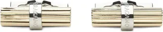 Ferragamo Engraved-logo Cufflinks