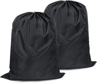 OEM Juego De 2 Bolsas De Almacenamiento Extragrandes Con Cord&oacute;n Ajustable - 110 X 140 Cm - Plegables, De Tela Oxford - Gran Capacidad - Organizadores Para