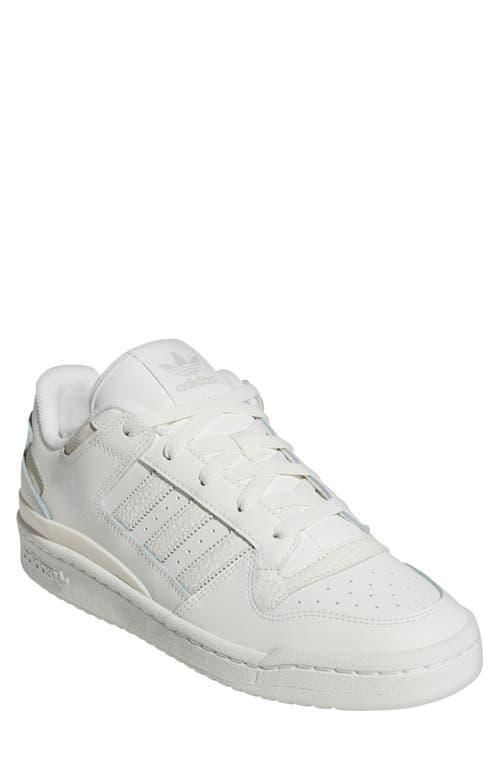 Forum Low CL Sneaker in White/White/Grey at Nordstrom, Size 12.5
