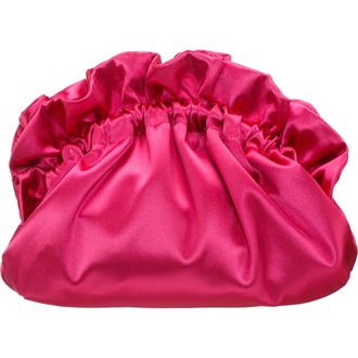 Nina Cristy Satin Clutch in Kisses at Nordstrom