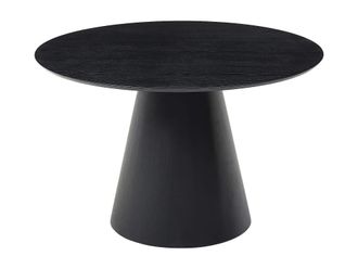 VENTE-UNIQUE.COM Mesa de comedor madera negro