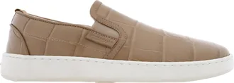 Ferragamo Ferragamo Fedra Croc-Embossed Slip-On Sneakers, Size 7