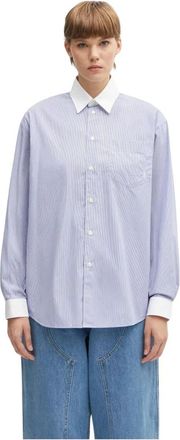 Sporty & Rich Mujer, Blusas y Camisas, Azul, Talla: L
