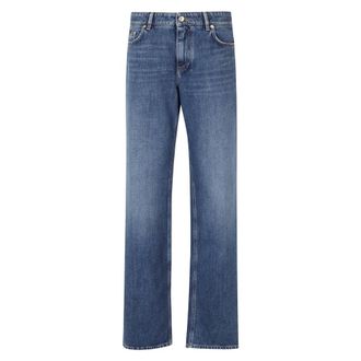 Dolce & Gabbana Straight Jeans - Dames - Regular Fit Jeans - Blauw - L - Jeans