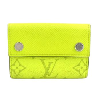 Louis Vuitton Pre-owned Wallets, unisex, Green, Size: ONE SIZE Pre-owned Vintage Tri-fold Wallet