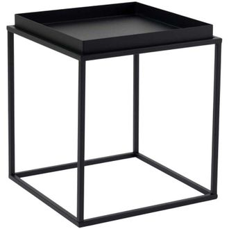 Calicosy Calicosy - Tavolino quadrato con vassoio con bordi H52 cm - skye