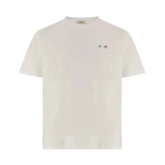 Autry Camiseta de Manga Corta - Tops - Hombre - Blanco - XL