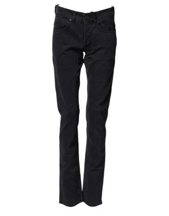 Siviglia Cotton Straight Fit Women blue Trouser Womens Jeans