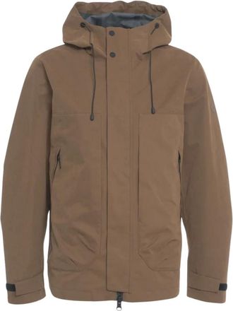 People of Shibuya Jassen, Heren, Bruin, L, Polyester, Tone Coat