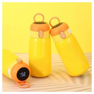 Trade Shop Trade Shop - Termic Borraccia Con Display Led Temperature Thermos Acciaio Inox 420ml Tx-8334