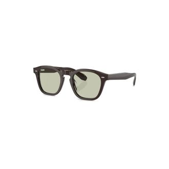Oliver Peoples Sunglasses, unisex, Brown, Size: 49 MM Optical Frame