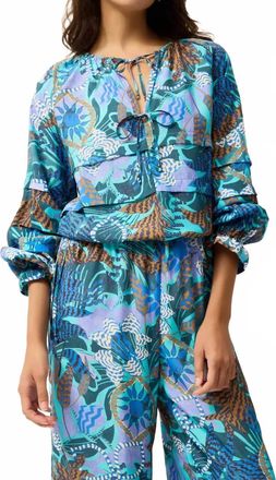 Marie Oliver Umi Blouse In Medusa