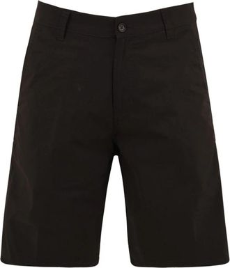 Aspesi Regular Shorts - Heren - Korte Broeken - Zwart - M - Katoen - Korte Broeken
