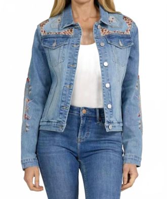 Dear John Denim Santa Fe Ainsley Jacket In Blue