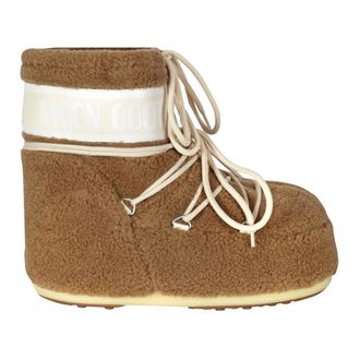 Moon Boot Moon Boot, Winter Boots, female, Brown, Size: 6 US Stivale Icon Low Fleece