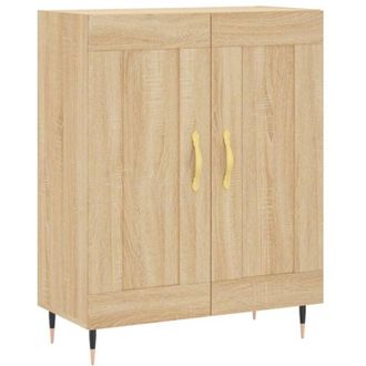 vidaXL Vidaxl - Sideboard Sonoma Oak 69.5x34x90 cm Engineered Wood