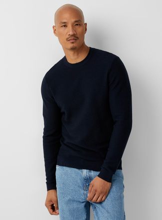 Le 31 Mens Ottoman stripe sweater