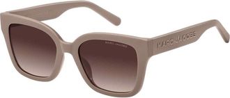 Marc Jacobs Brown Gradient Square Ladies Sunglasses MARC 658/S 010A/HA 53