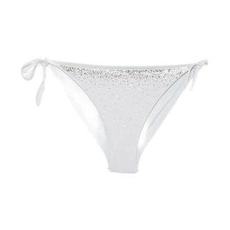 MC2 Saint Barth Bikinis, female, Gray, Size: M 00231L Shiny Strass Waterfall