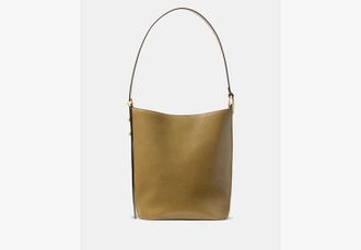 Kate Spade New York Halo Glazed Leather Bucket Bag