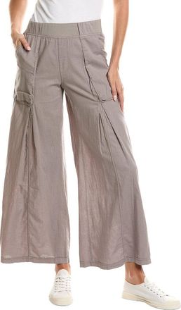 Xcvi Xcvi Charli Linen-Blend Wide Leg Pant