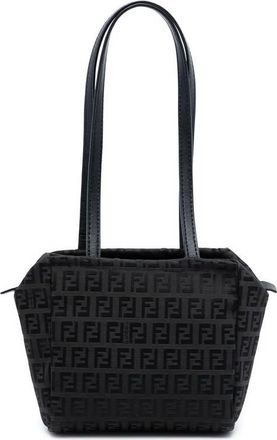 Fendi Pre-owned Fendi Mini Zucchino Canvas Handbag 8N0000 2220-029