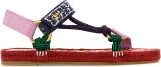 Valentino Garavani Multi Color Open Toe Sandals