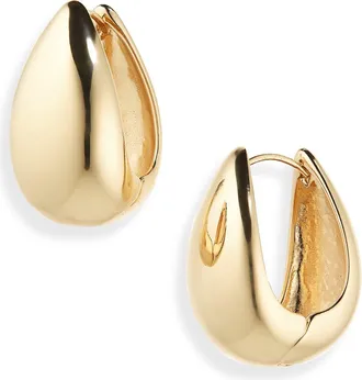 Cara Chunky Hoop Earrings in Gold at Nordstrom Rack