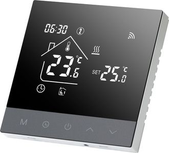 OEM Termostato Inteligente Wifi Programable Ts4gwifi-ep De 16 A Para Calefacci&oacute;n El&eacute;ctrica Con Pantalla T&aacute;ctil Lcd, Compatible Con Alexa Y Google Assistan