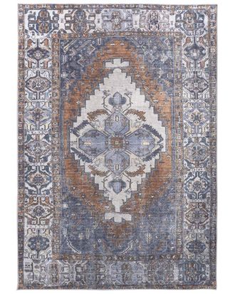 Weave & Wander Prescott Transitional Medallion Accent Rug