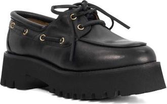 Dune London Griffyn Platform Loafer in Black at Nordstrom, Size 11Us