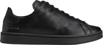 Yohji Yamamoto Diagonal Stan Smith - Heren - Sneakers - Zwart - 45 EU - Leer - Schoenen