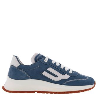 Bally Demyl Calf Nubuk Low-Top Sneakers, Brand Size 39 ( US Size 8.5 )