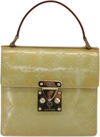 Louis Vuitton Pre-owned Handbags, female, Green, Size: ONE SIZE Pre-owned Spring Street NM Handbag