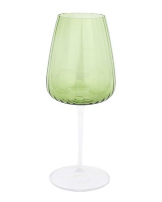 Vietri Vietri Francesca Green Wine Glass With $6 Credit