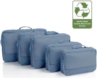 Heys Ecotex Packing Cube 5 Piece Set in Blue Ocean at Nordstrom