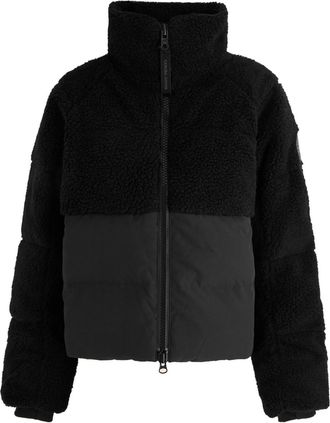 Canada Goose Elora Quilted Shell and Fleece Jacket - Black - S (UK8-10 / S)
