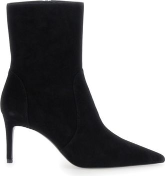 Stuart Weitzman Black Ankle Boots