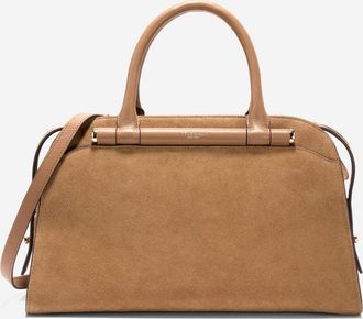 Cole Haan Womens Catherine Medium Satchel - Brown