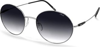 Silhouette 8736/75 7100 Mens Sunglasses Silver Size 52