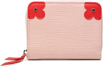 Louis Vuitton Pink Rose Ballerine Leather Coin Purse/Coin Case (Pre-Owned)