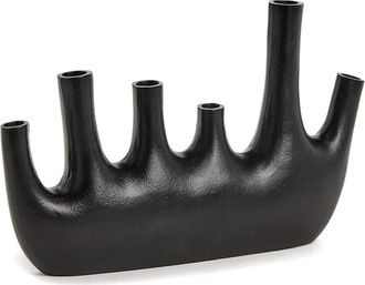 Tozai Home 11 Black Pipe Vase