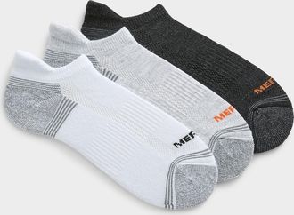 Merrell Mens Neutral padded ped socks 3-pack