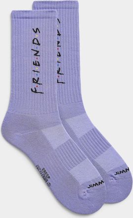 Jimmy Lion Mens Friends ribbed socks
