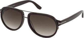 Tom Ford FT0779 48B Dark Brown/Smoke Gradient