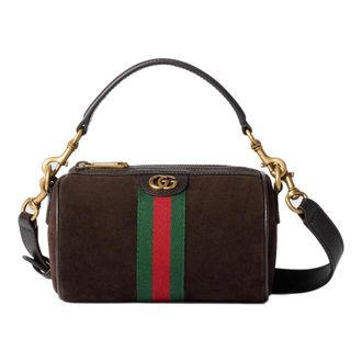 Gucci Cross Body Bags, female, Brown, Size: ONE SIZE Ophidia Mini Bag